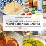 Pin image 3 for the Mediterranean pantry guide.