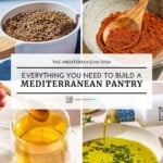 Pin image 3 for the Mediterranean pantry guide.